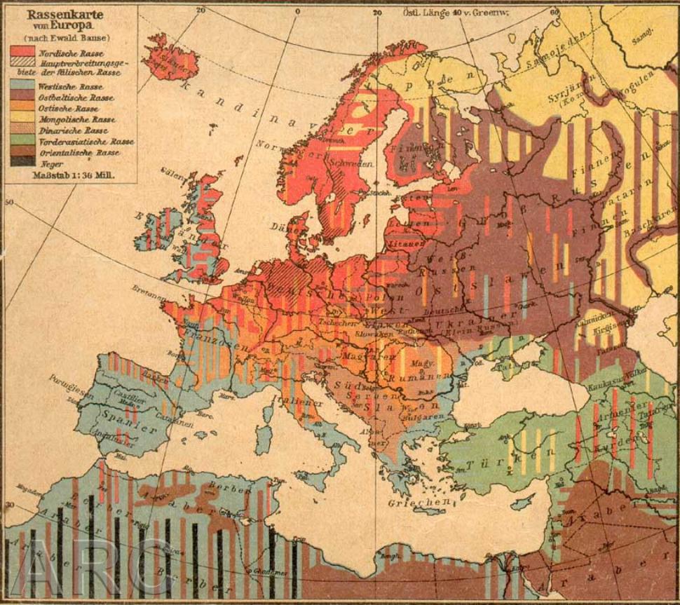 Korherr Report map