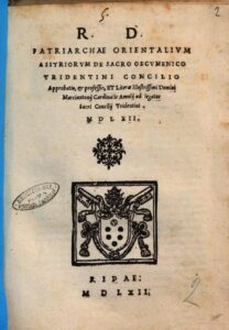 The 1562 Papal Decree: The Vatican Record That Proves Unbroken Assyrian Continuity
